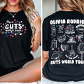 Olivia Rodrigo Guts World Tour Shirt, Guts Tour 2024 Shirt, Concert Shirt, Olivia Rodrigo Fans Shirt, Olivia Guts Merch,...
