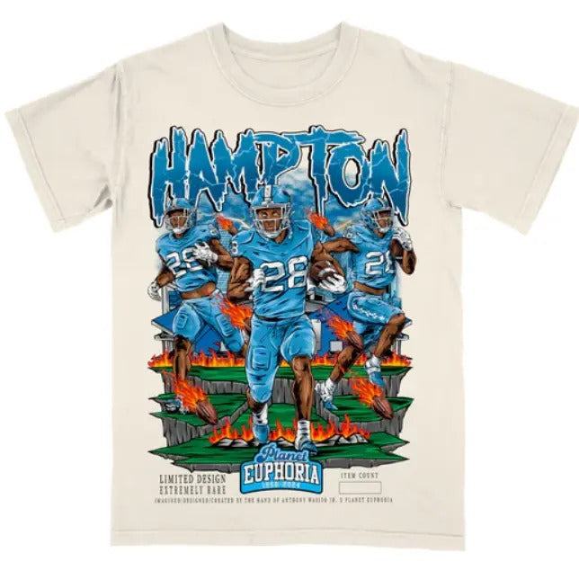 Omarion Hampton Tee for Men - Soft and Comfortable Shirt - Menswear - Graphic T-Shirt Hoodie, Sweatshirt | RetroVerseTees.com