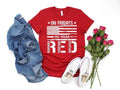 On Friday We Wear Red Shirt, We wear Red Remember Everyone Deployed, American Flag Us Veteran T-shirt, RED Friday shirt...