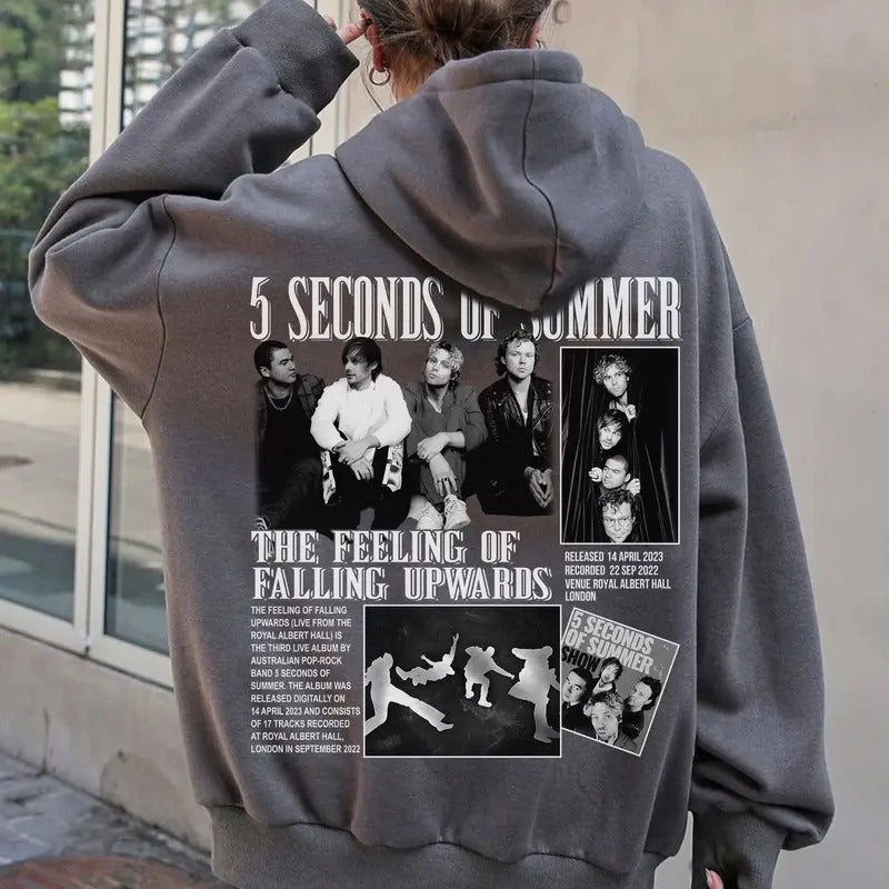 One Direction x 5 Seconds of Summer Shirt, 5SOS Shirt, 5SOS Starry Night Shirt, 5SOS Merch Hoodie, Sweatshirt