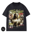 One-of-a-Kind Vintage Jesus Graphic Tees, Jesus Shirt, Crew Neck, Size S- 3XL, Menswear Top, Womenswear Top Underwear...