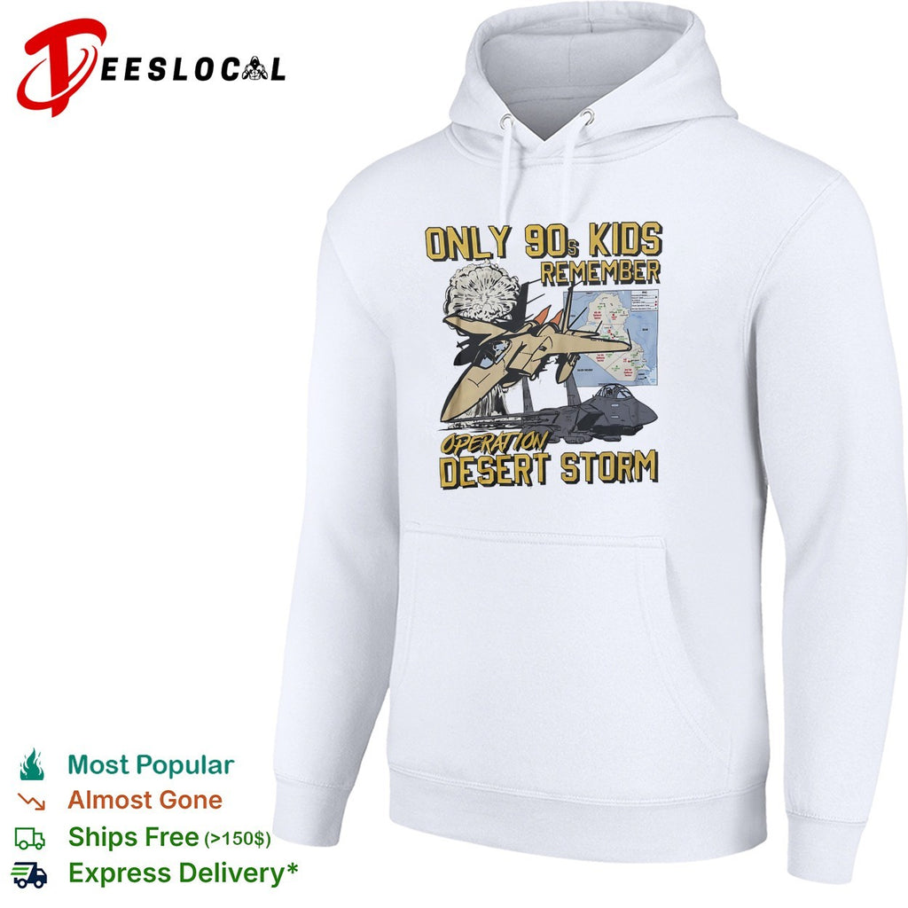 Only 90s kids remember Operation Desert Storm fighter jets shirt