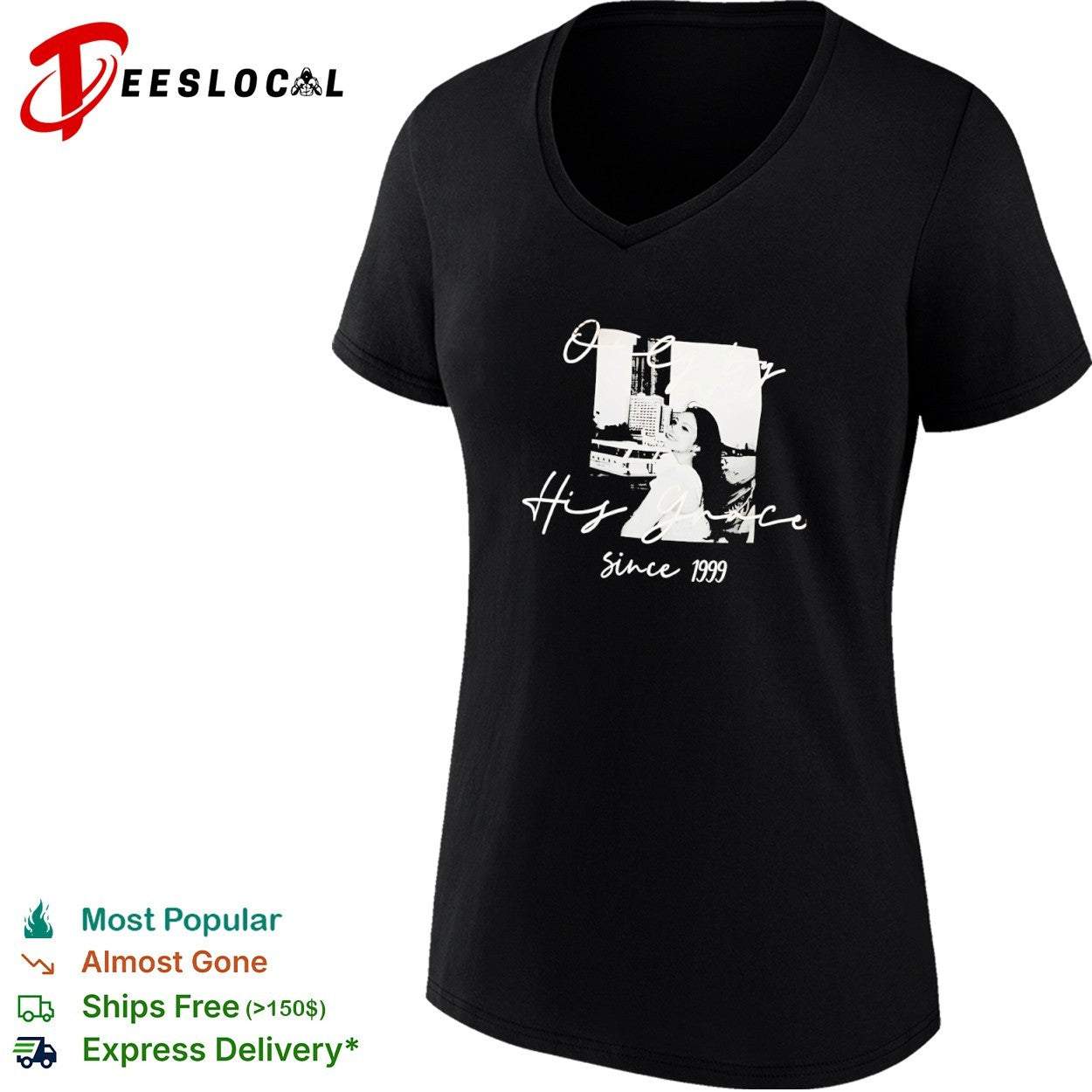 Only by His grace since 1999 portrait shirt