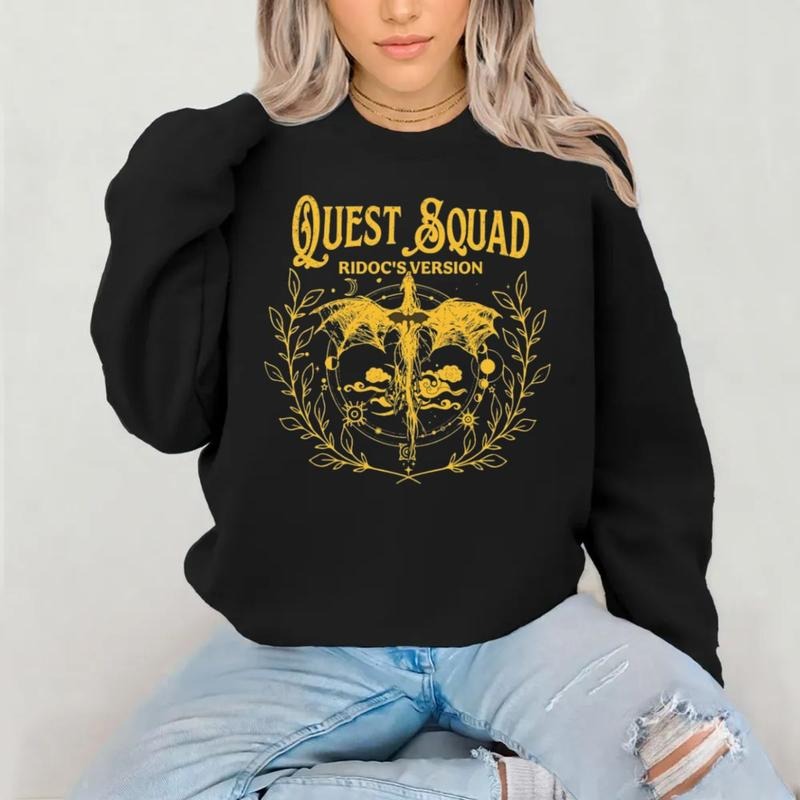 Onyx Storm Quest Squad Shirt, Broccoli Tee, Fourth Wing Merch, Xaden Riorson Clothes, Violet Bookish Top, Dragon Rider...