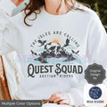 Onyx Storm Shirt Quest Squad Sweatshirt Fourth Wing Merch Xaden Riorson clothes Violet bookish romantasy Ridoc hoodie...