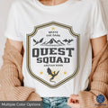 Onyx Storm Shirt Quest Squad tee Badge Fourth Wing Merch Xaden Riorson Violet bookish top romantasy fan Ridoc tshirt...