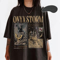 Onyx Storm T-Shirt, Fourth Wing Series Shirt, Dragon Rider, Bookish Tee Gift For Book Lover, Fantasy Book, Tairn&Andarna...