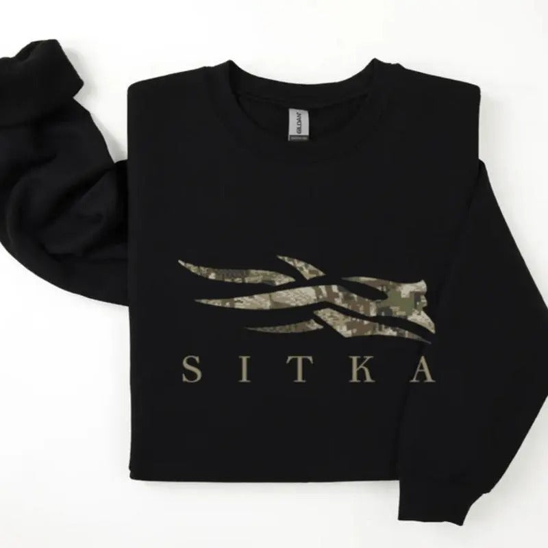Optifade Camo Sitka Sweatshirt, Sitka Shirt, Camo Shirt, For Men, For Women Hoodie | RetroVerseTees.com
