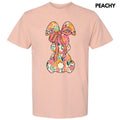 Orange Blooms Bunny Comfort Colors T-Shirt 'NLB' Hoodie, Sweatshirt | RetroVerseTees.com