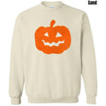 Orange Jack-O-Lantern Fluffy Patch Sweatshirt 'NLB' T-Shirts, Hoodie | RetroVerseTees.com