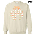 Orange Pumpkin Monogram Sweatshirt 'NLB' T-Shirts, Hoodie | RetroVerseTees.com