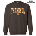 Orange Thankful Checkered  Sweatshirt 'NLB' T-Shirts, Hoodie | RetroVerseTees.com