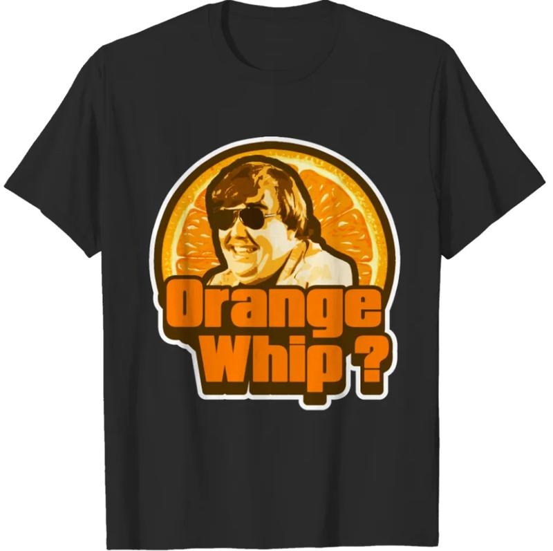 Orange Whip ? - Blues TNF - T-Shirt, Unisex T-Shirt, For Women Men Hoodie, Sweatshirt | RetroVerseTees.com