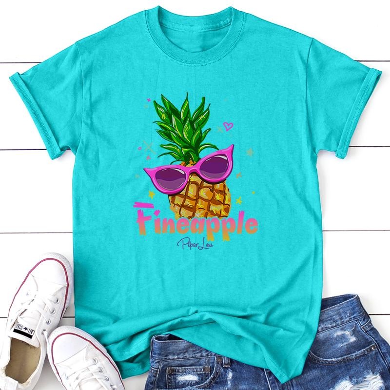 Fineapple Apparel, Proudly Printed In The USA, Tee / Tank / V Neck Gray / White / Blue / Hot Pink / Orange, #sassy #cute...