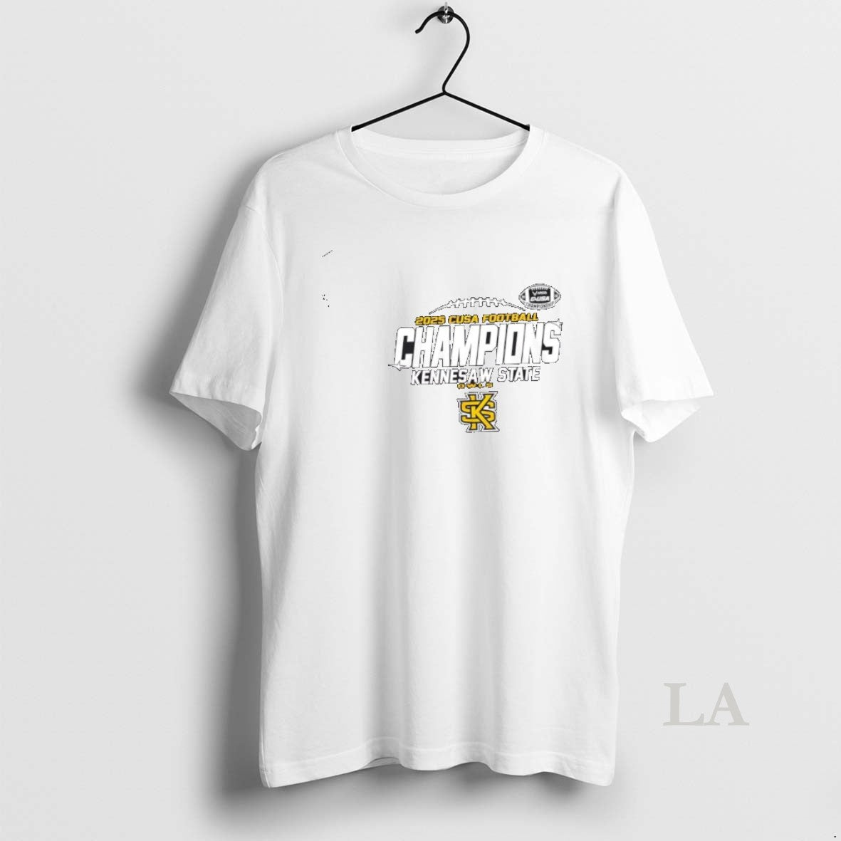 Original 2025 Kennesaw State Owls Cusa Football Champions 2 Sided T-Shirts, Hoodie, Sweatshirt | RetroVerseTees.com