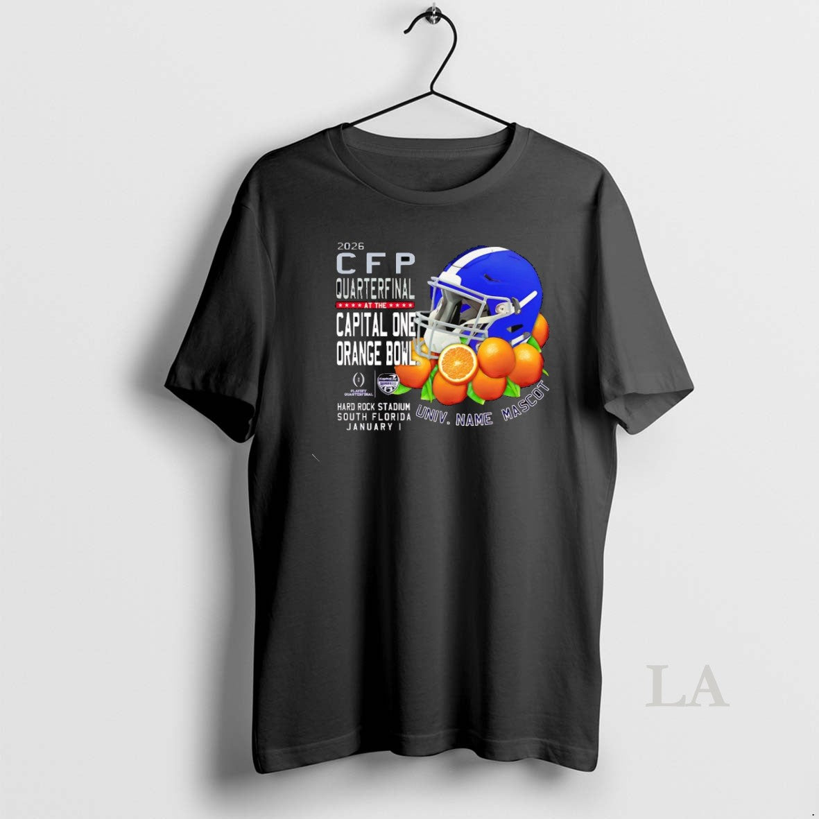 Original 2026 Cfp Quarterfinal Capital One Orange Bowl Univ Name Mascot T-Shirts, Hoodie, Sweatshirt | RetroVerseTees.com