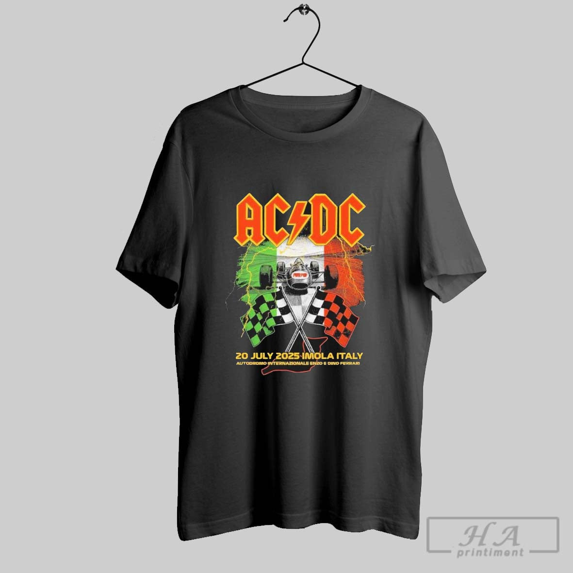 Original Ac Dc 20 July 2025 Imola Italy Merch