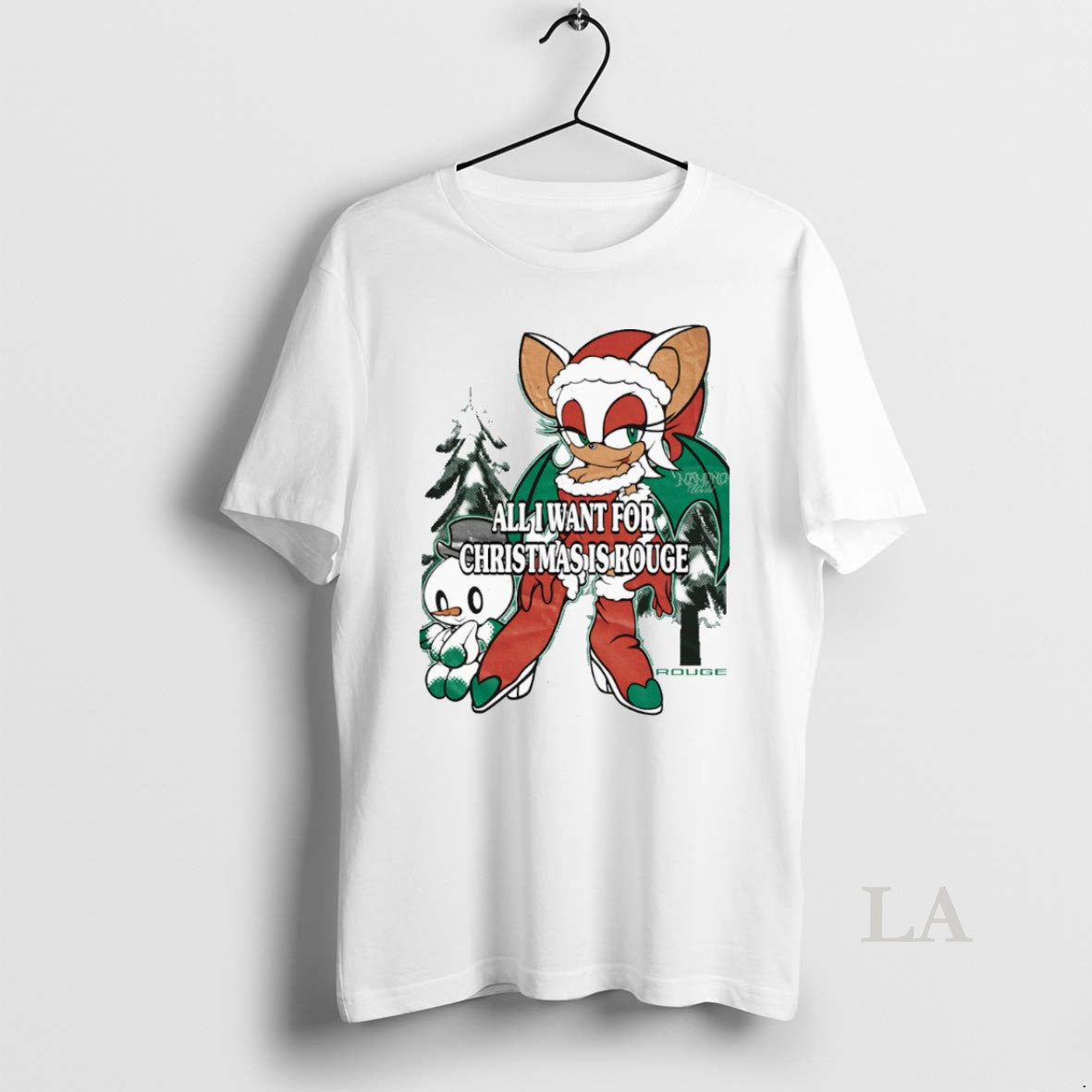 Original All I Want For Christmas Is Rouge T-Shirts, Hoodie, Sweatshirt | RetroVerseTees.com