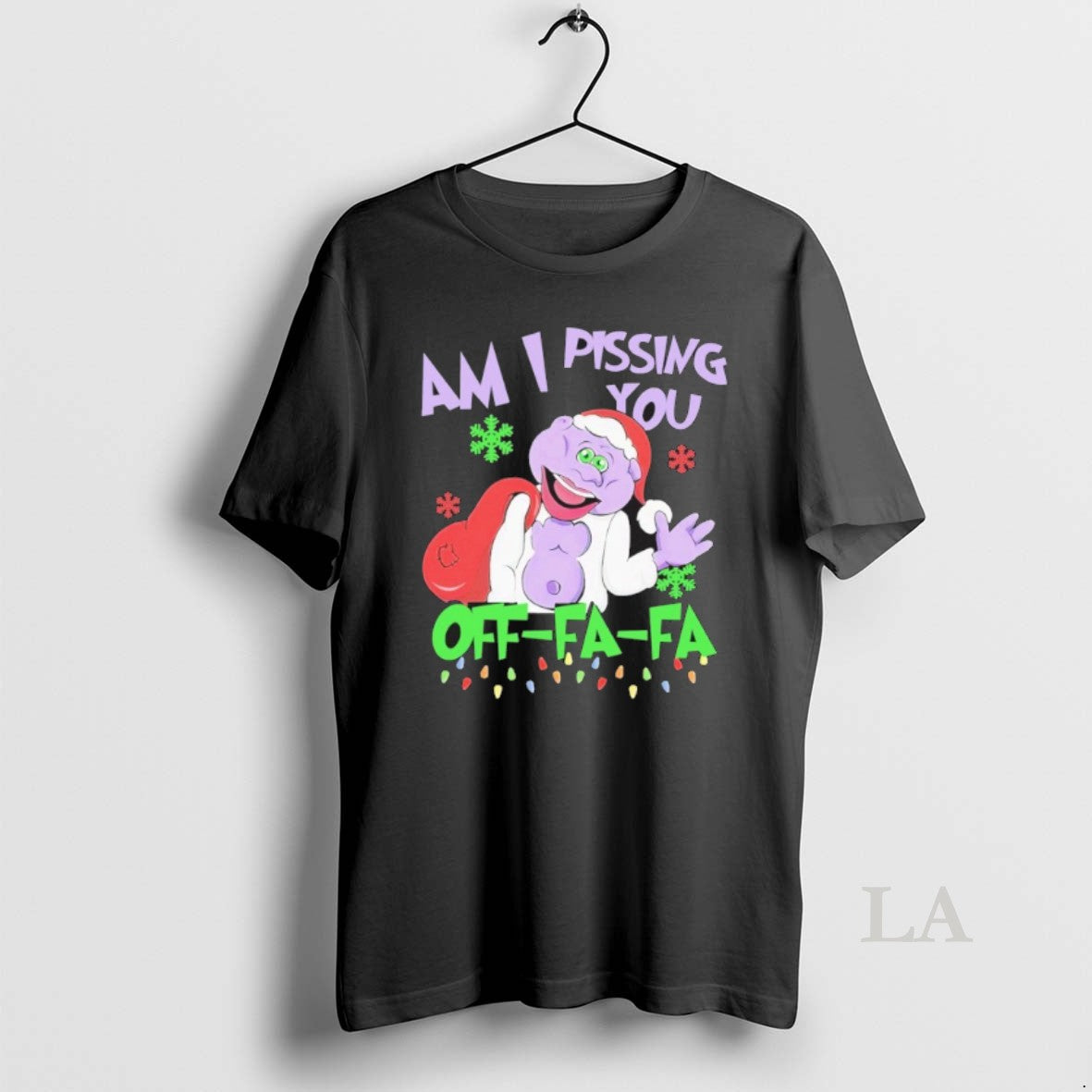 Original Am I Pissing You Off Fa Fa Light Christmas T-Shirts, Hoodie, Sweatshirt | RetroVerseTees.com