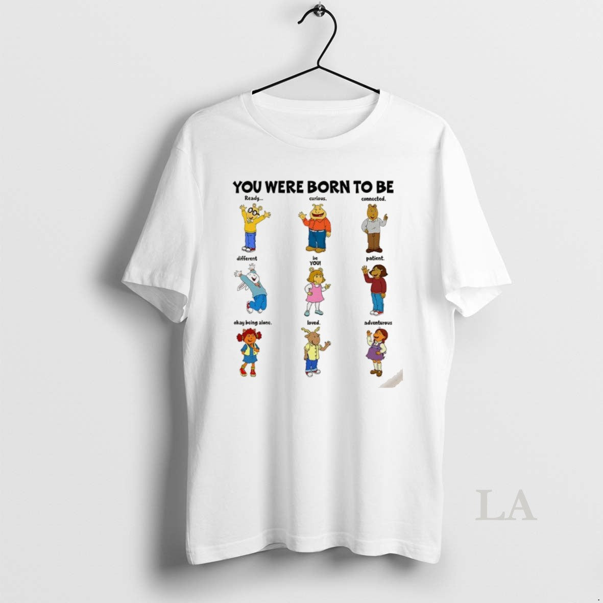 Original Arthur And Friends You Were Born To Be Arthur Tv Show Cartoon T-Shirts, Hoodie, Sweatshirt | RetroVerseTees.com