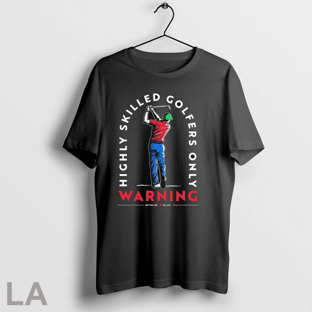 Original Barstool Golf X Ryder Cup Highly Skilled Golfers Only Warning