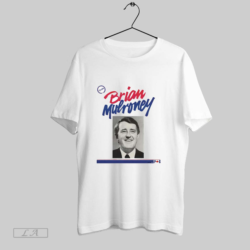 Original Brian Mulroney Poster Vintage T Shirt