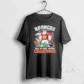 Original Broncos Mascot 2025 Afc West Champions T-Shirts, Hoodie, Sweatshirt | RetroVerseTees.com