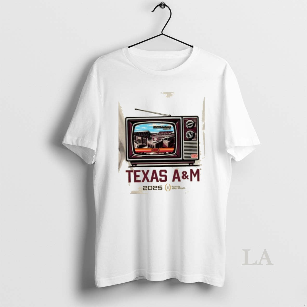 Original Cfp Playoff First Round 25 26 Texas Am Aggies Tv Stadium T-Shirts, Hoodie, Sweatshirt | RetroVerseTees.com