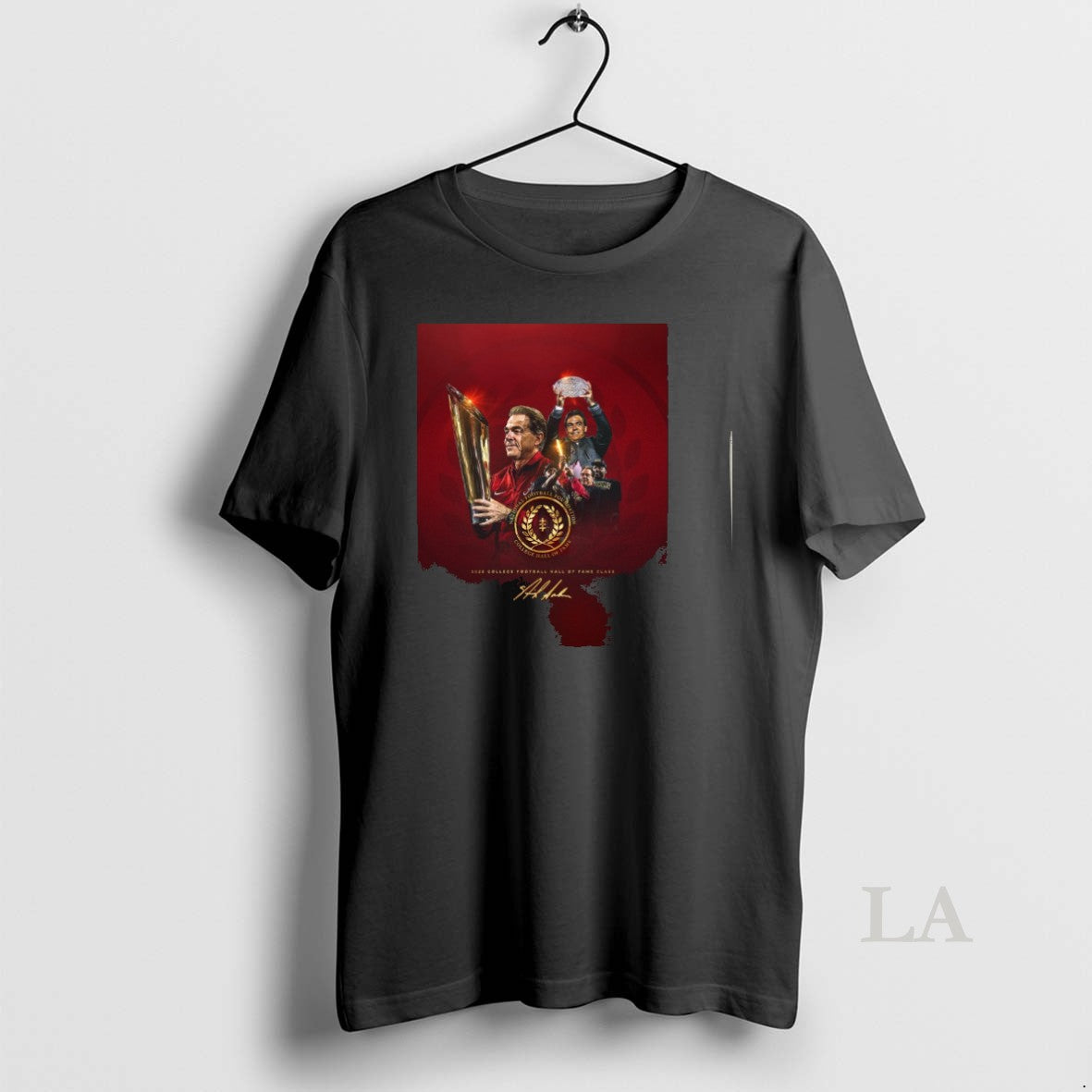 Original Coach Nick Saban 2025 College Football Hall Of Fame Signature T-Shirts, Hoodie, Sweatshirt | RetroVerseTees.com