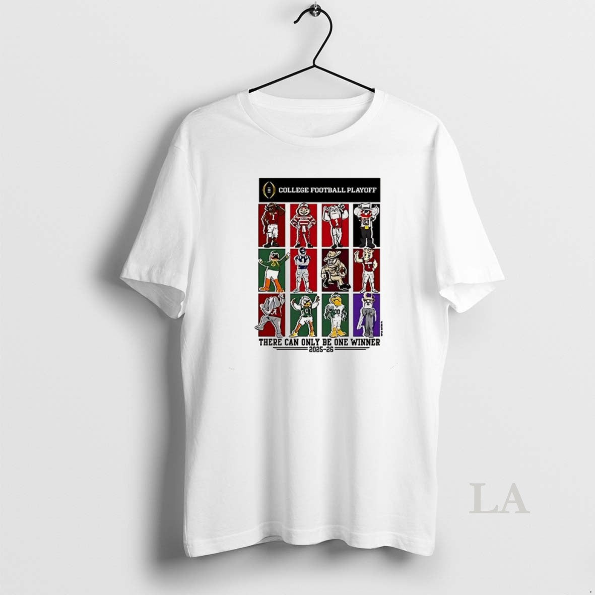 Original College Football Playoff 12 Team Mascots 2025 2026 T-Shirts, Hoodie, Sweatshirt | RetroVerseTees.com
