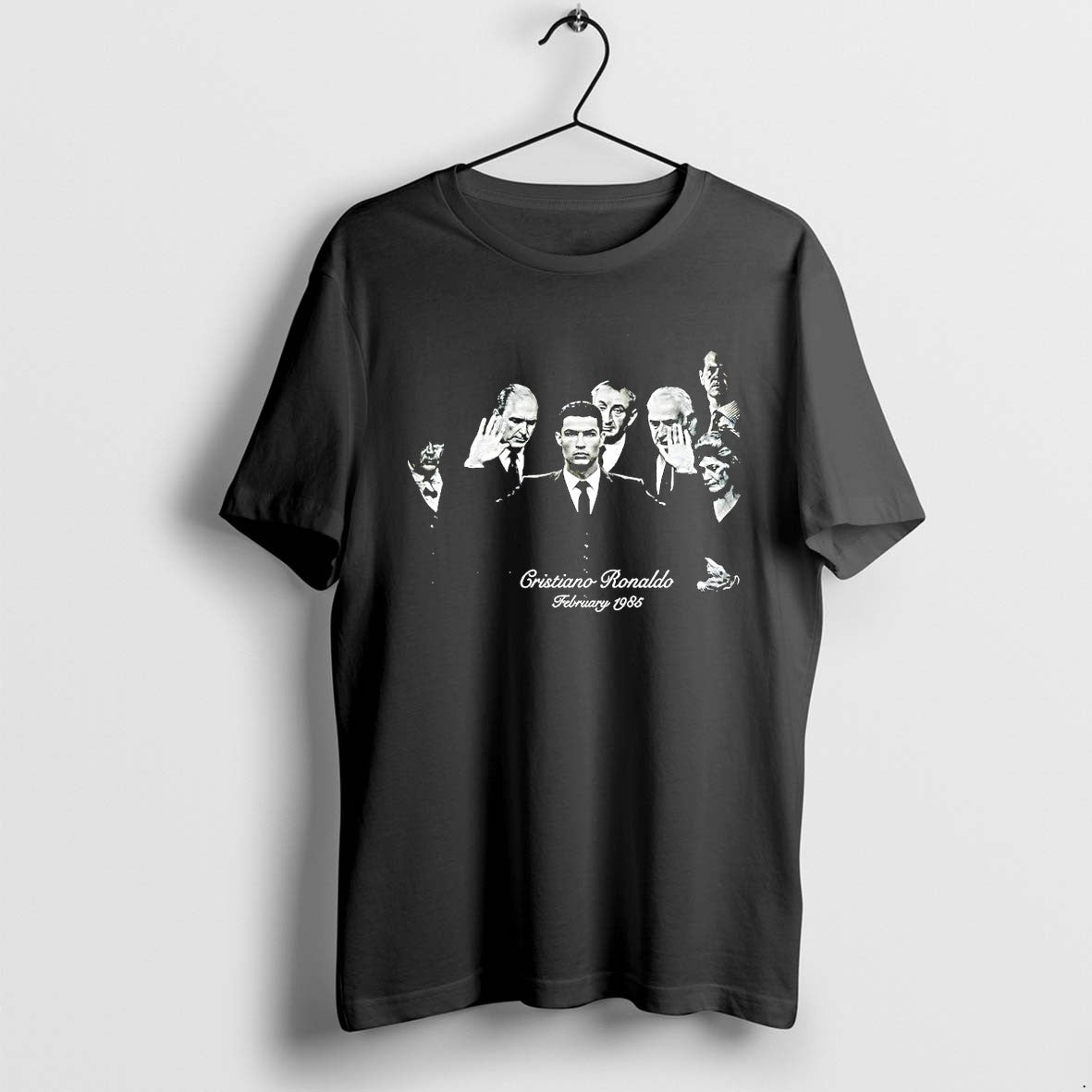 Original Cristiano Ronaldo The Godfather Cristiano Ronaldo February 1985 Parody Tshirts