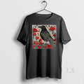 Original Crow Folk Art Ceramic Ceramic And Classic Dad Cap