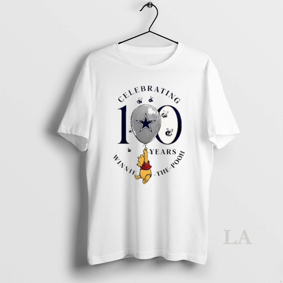 Original Dallas Cowboys X Winnie The Pooh 100th Anniversary T-Shirts, Hoodie, Sweatshirt | RetroVerseTees.com