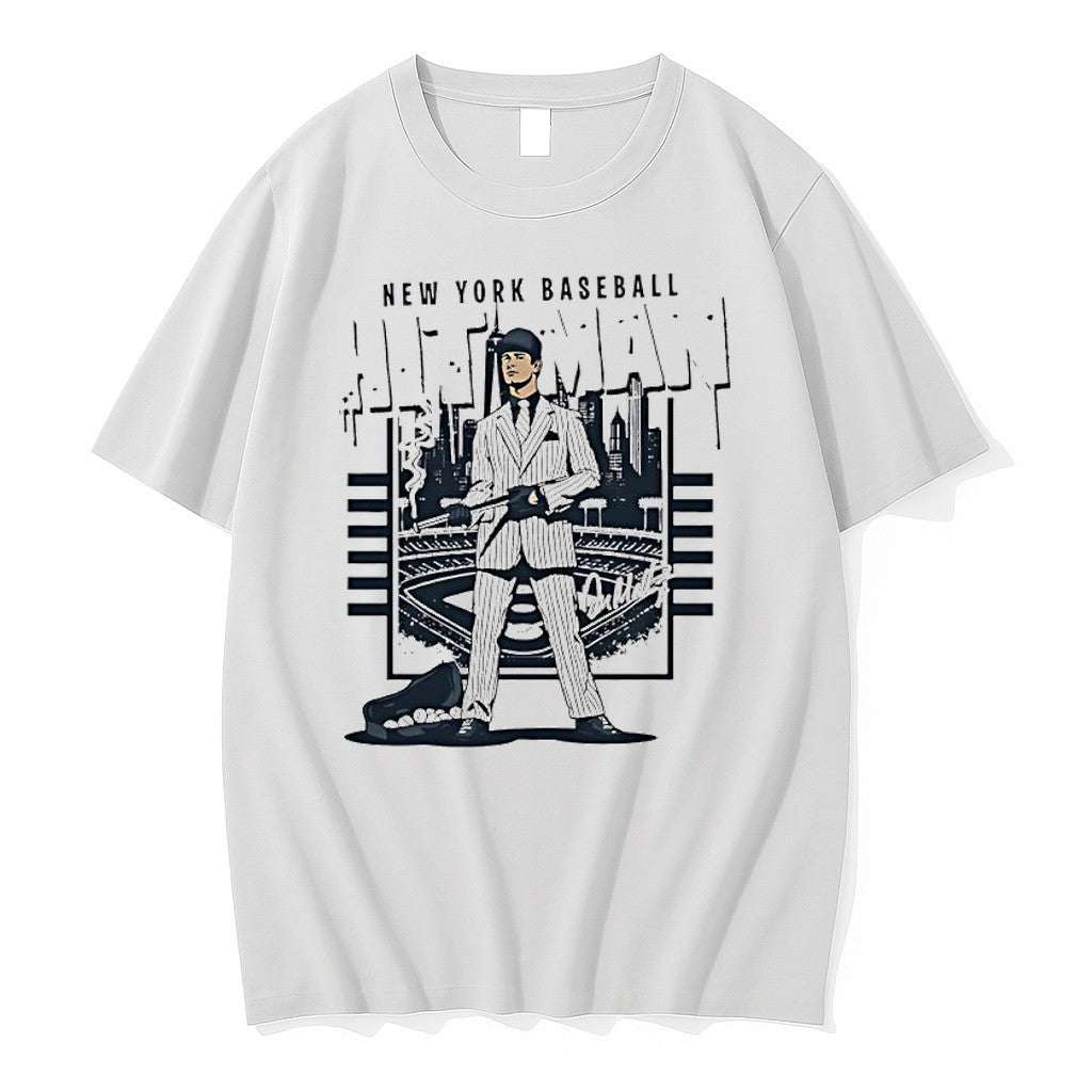 Original Don Mattingly New York Yankees Hit Man Signature Tshirts Jpg