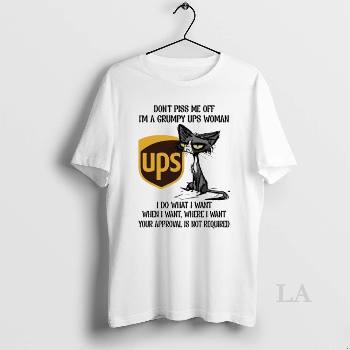 Original Dont Piss Me Off Im A Grumpy Cat Ups Woman T-Shirts, Hoodie, Sweatshirt | RetroVerseTees.com