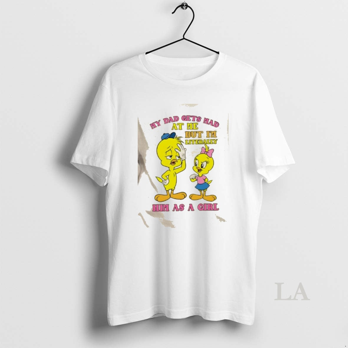 Original Ducks My Dad Gets Mad At Me But Im Literally Him As A Girl T-Shirts, Hoodie, Sweatshirt | RetroVerseTees.com
