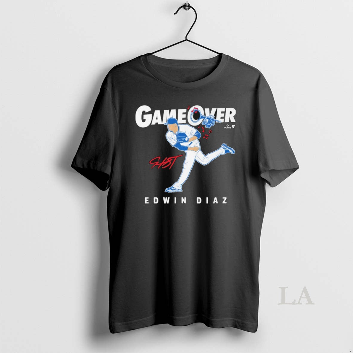 Original Edwin Diaz Game Over Los Angeles Dodgers Signature T-Shirts, Hoodie, Sweatshirt | RetroVerseTees.com
