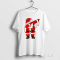 Original Family Xmas Dabbing Santa Christmas Lights Snow
