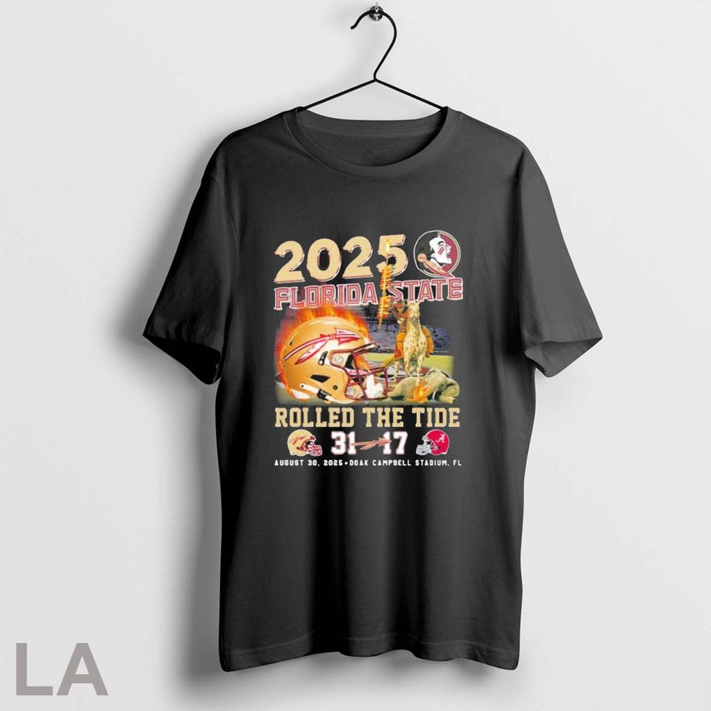 Original Florida State Seminoles 2025 Rolled The Tide 31 17 Alabama