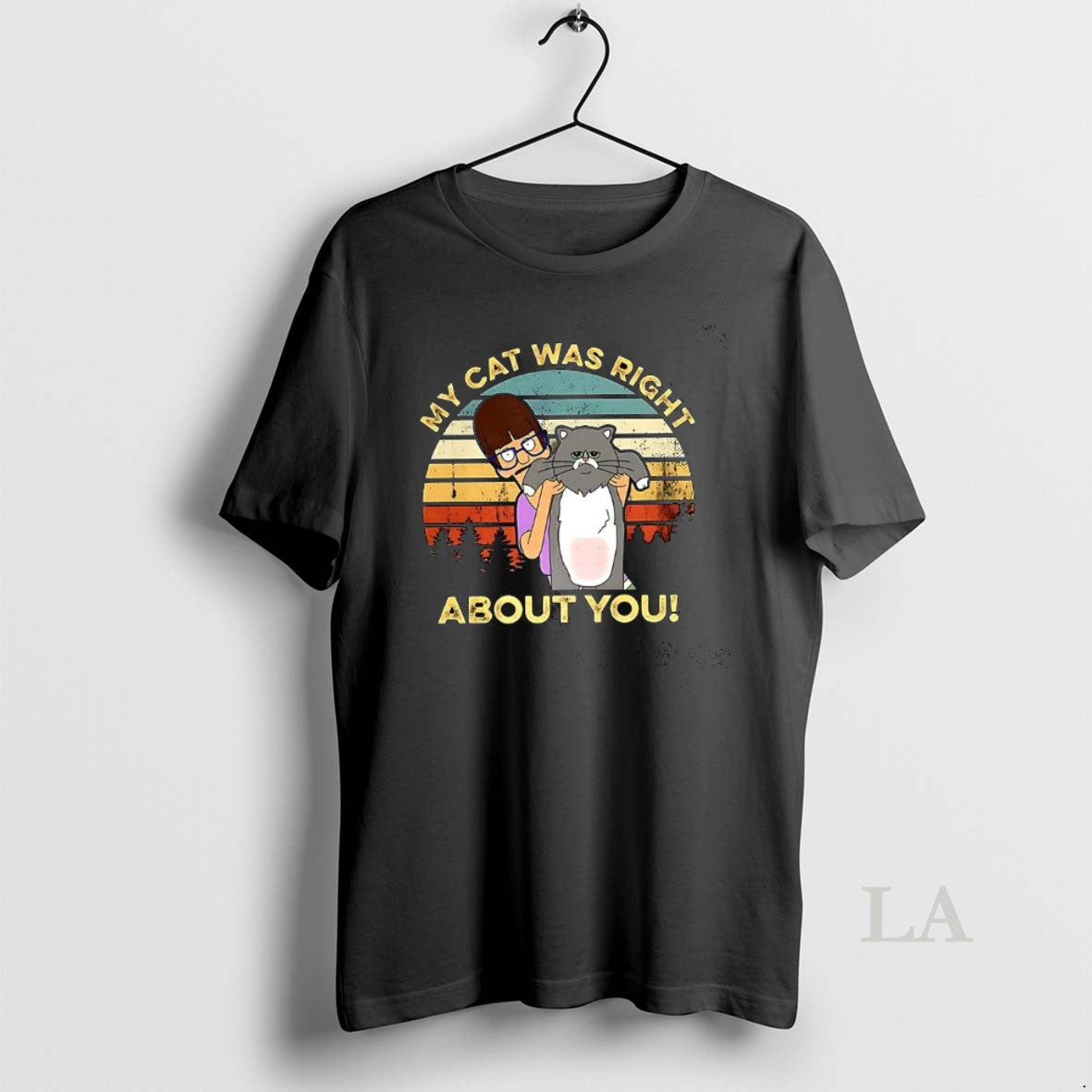 Original Gayle Tales My Cat Was Right About You Cartoon Vintage T-Shirts, Hoodie, Sweatshirt | RetroVerseTees.com