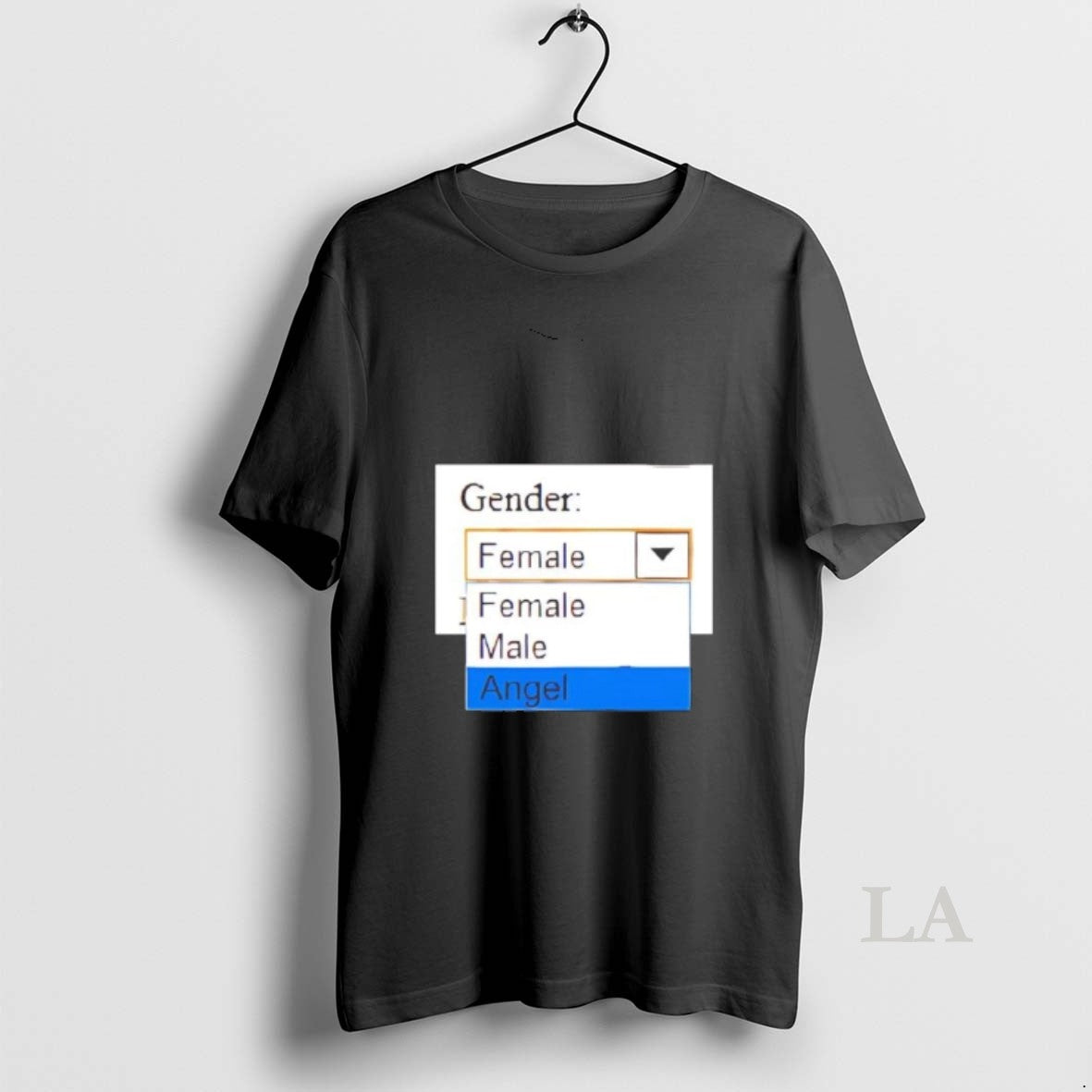Original Gender Female Male Angel T-Shirts, Hoodie, Sweatshirt | RetroVerseTees.com