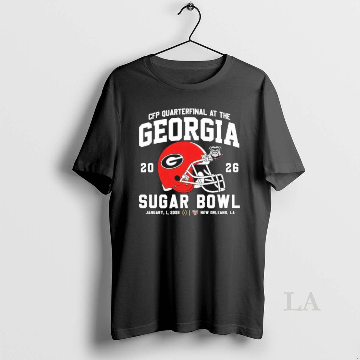 Original Georgia Bulldogs Cfp Sugar Bowl 2026 Helmet T-Shirts, Hoodie, Sweatshirt | RetroVerseTees.com