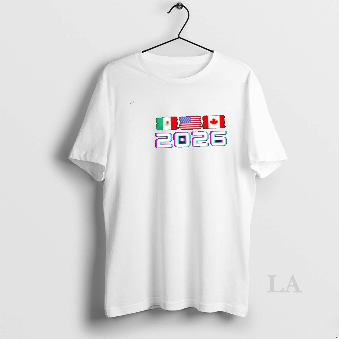 Original Glitched Soccer United 2026 Cup North America Emblem T-Shirts, Hoodie, Sweatshirt | RetroVerseTees.com