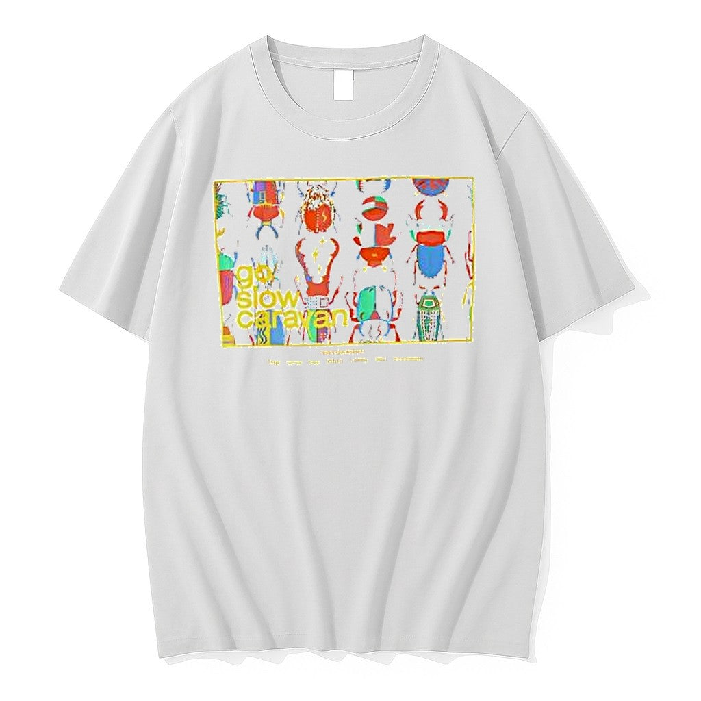 Original Go Slow Caravan Beetle Insect Nature Tshirts Jpg