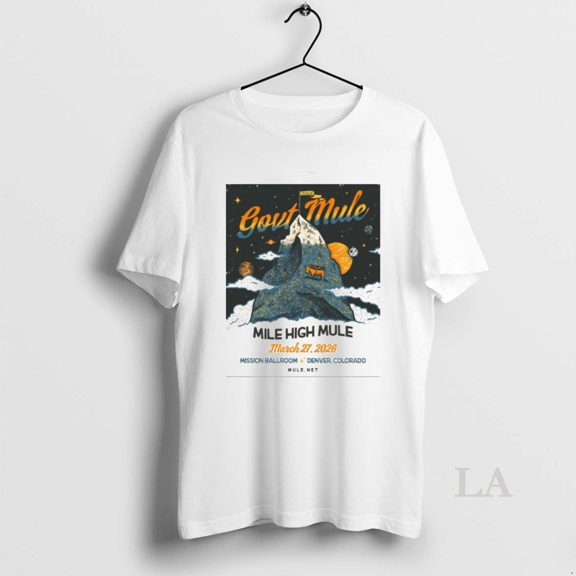 Original Govt Mule Mission Ballroom Denver Co March 27 2026 T-Shirts, Hoodie, Sweatshirt | RetroVerseTees.com