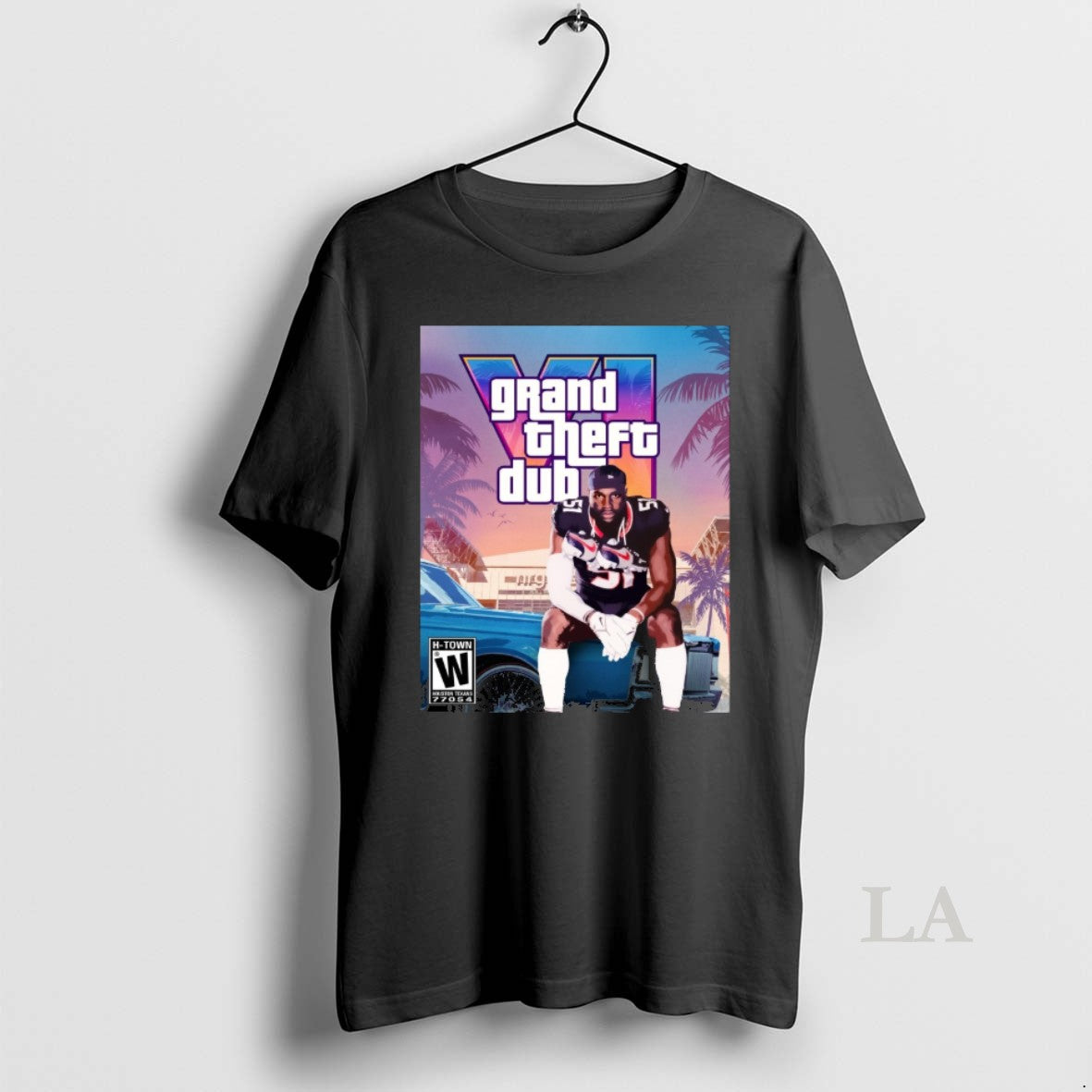Original Houston Texans H Town Will Anderson Grand Theft Dub Vi T-Shirts, Hoodie, Sweatshirt | RetroVerseTees.com