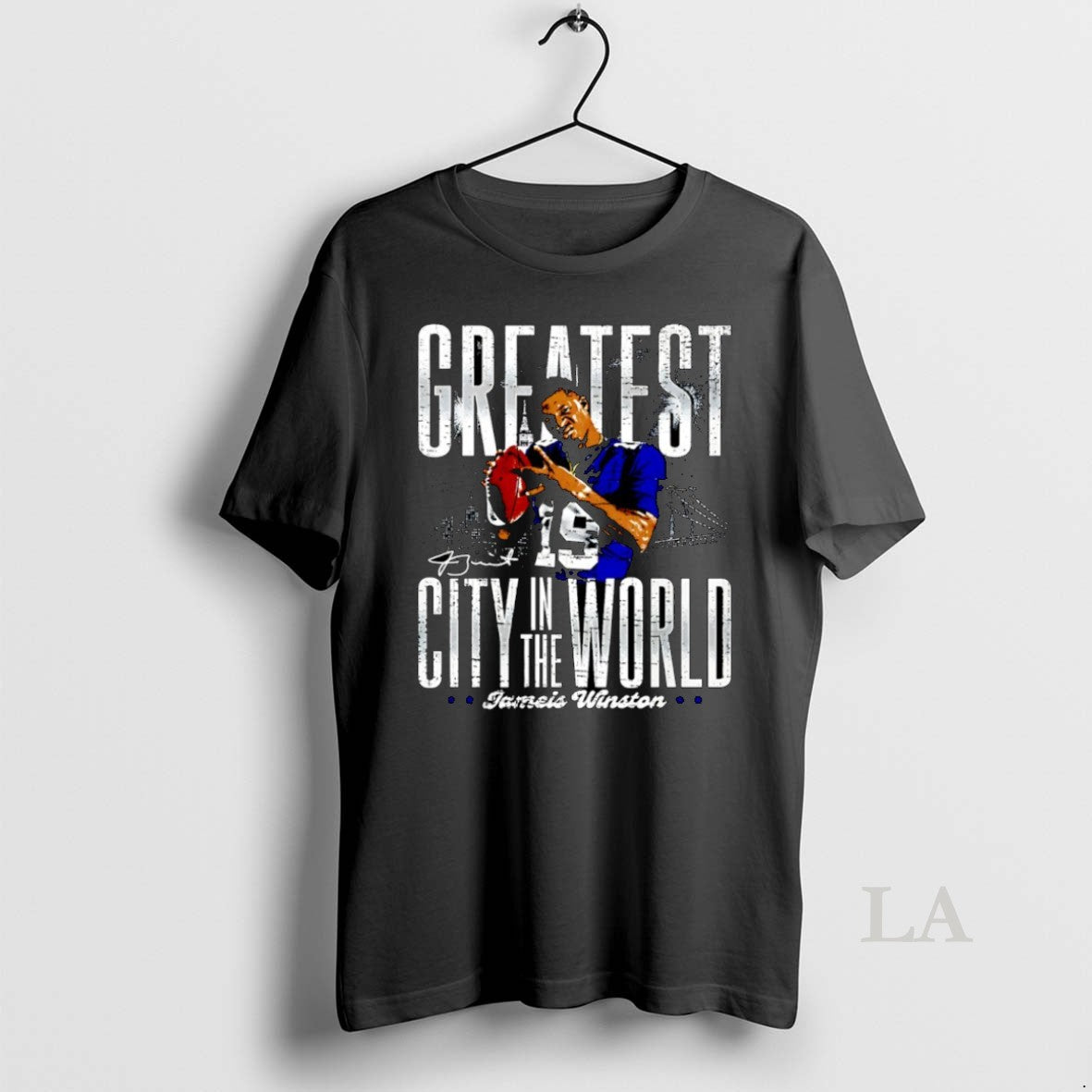 Original Jameis Winston New York Giants Greatest City In The World Signature T-Shirts, Hoodie, Sweatshirt