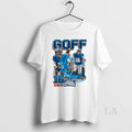 Original Jared Goff 16 Detroit Lions Football Comic Circle T-Shirts, Hoodie, Sweatshirt | RetroVerseTees.com