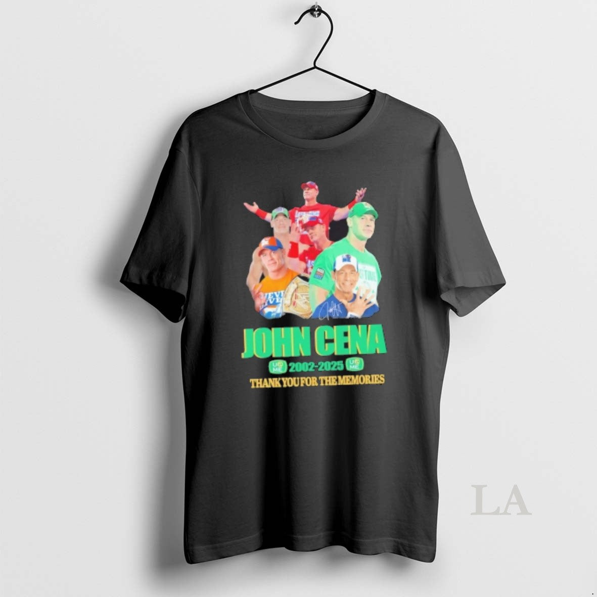 Original John Cena 2002 2025 Thank You For The Memories Signature T-Shirts, Hoodie, Sweatshirt | RetroVerseTees.com