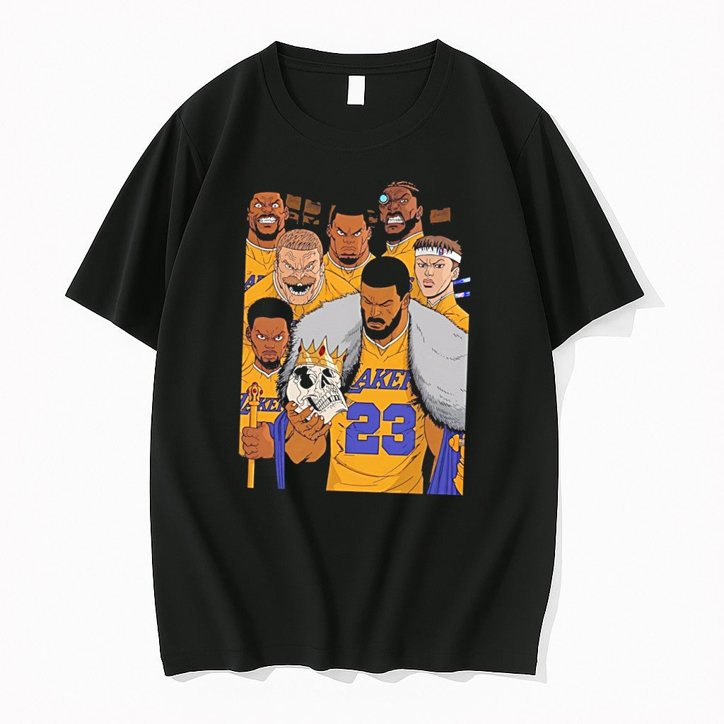 Original Los Angeles Lakers Players Stylized As Invincible Tee Tshirts Jpg